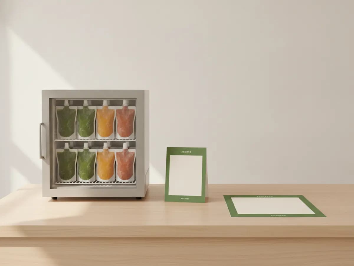 Kit Frescazo Partner: bolsa térmica reutilizable con jugos congelados en porción personal